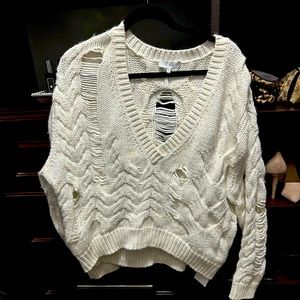 Iro distressed sweater